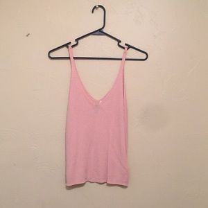 Size small pink tank top